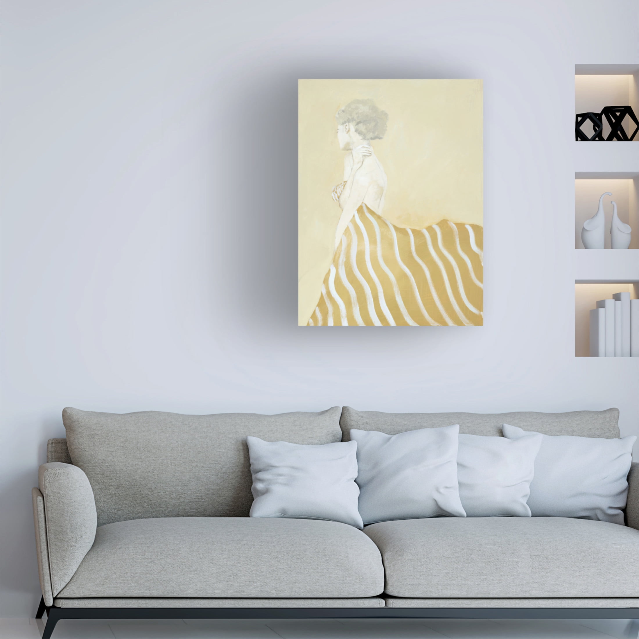 Canvas Wall Art - Design Fabrikken 'Wherever You Are' Wall Art for Living Room, Bedroom, or Office Décor by Trademark Fine Art - 18 x 24 Inches