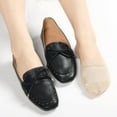 thumbnail image 6 of Socks No Show Liner Half Socks for Women Seamless Grip Non Slip Socks Hidden Toe Covers Socks for Mule 4/8 Pairs, 6 of 6