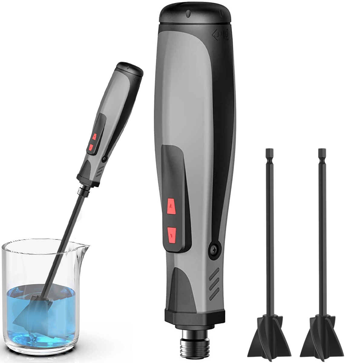 Retrok Electric Epoxy Resin Mixer Handheld Resin Stirrer with 2