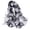 A-Black55, variant on Womens Scarf Minimalist Lightweight Long Chiffon Shawl Wrap Ink Leaf Print Travel Office Scarf