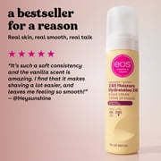 eos Shea Better Womens Shaving Cream, Vanilla Bliss, Smooth Skin Moisturizing Formula, 7 fl oz