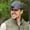 Baseball Cap-Dark Grey, variant on Solar Rechargeable Peaked Cap, USB & Solar Powered Fan Hat, 3-Speed Adjustable Hiking Fishing Baseball Cap, Heat Relief dark gray hat