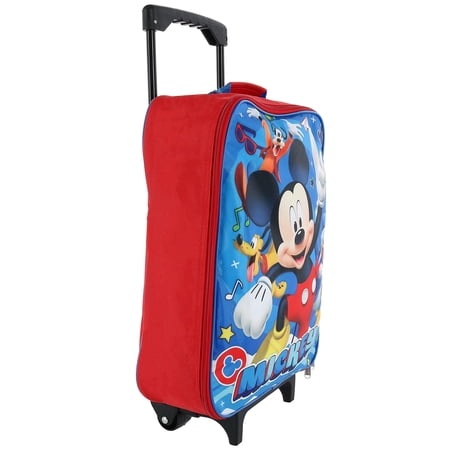 mickey mouse rolling bag