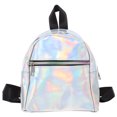 thumbnail image 1 of EeaseMX Bolso de hombro para mujer, versión coreana, con estampado de perlas, brillante, estilo mochila pequeña, estilo chica salvaje, con personalidad sencilla (blanco), 1 of 7