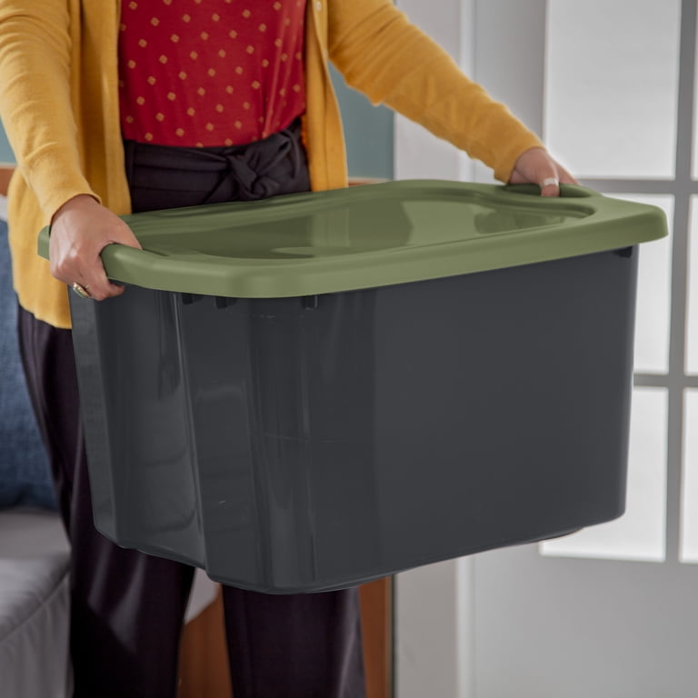 Sterilite EZ Carry 17.5 Gal Storage Bin with Full-Grip Handles photo 3