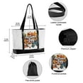 thumbnail image 2 of FORMRS Canvas Laptop Tote Bag for Women with 15.6" Computer Compartments Shoulder Handbag, Autumn Day Pattern, 2 of 7