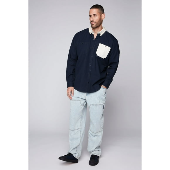 VISION STREET WEAR DORFMAN - Loose Fit Carpenter Pant - Light Blue Denim