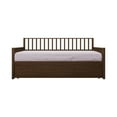 thumbnail image 5 of Castle Place Twin Wood Daybed with Trundle, Vintage Style, Walnut, 5 of 10