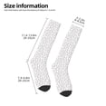 thumbnail image 5 of Balery Cute Rabbit Printed Novelty Socks Men's Women's Crew Socks Sports Socks Knee High Socks Cotton Socks Quirky and Cool Socks, 5 of 9
