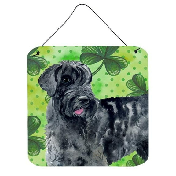 Giant Schnauzer St Patricks Wall or Door Hanging Prints