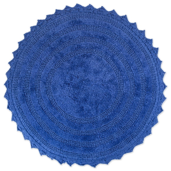 Alfombra de baño DII Crochet Collection reversible 70 cm Blueberry DII Ver descripción
