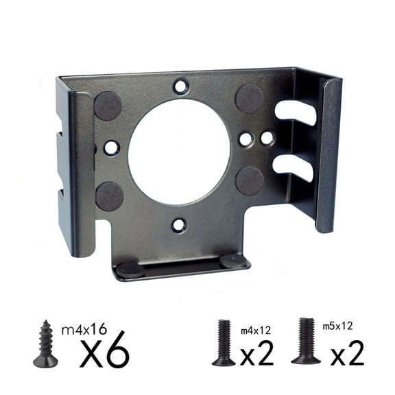 Under Desk Stand Holder for Mac mini M4 / M4 Pro 2024 for VESA Connection Bracket Wall Mount Storage Display Bracket