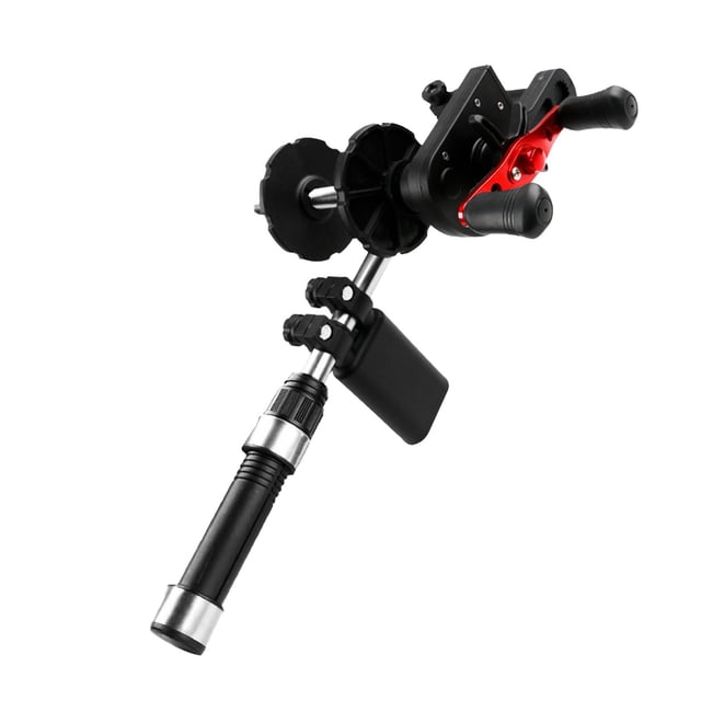 Sedal de carrete de pesca, bobinadora de líneas para pesca al aire libre, máquina bobinadora estable y duradera, soporte de carrete fácil de usar para Mano shamjiam Carrete de hilo de pescar