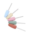 thumbnail image 4 of JUEGO DE 5 BROCAS DE SILICONA PARA MANICURA DE UNADAS, PULOR DE UNAS DE SILICONA BROCAS PARA MANICURA Elimina Cutículas y Piel Muerta 5 piezas colorido Herramienta Duradera, 4 of 7