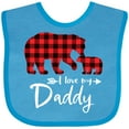 thumbnail image 3 of Inktastic I Love My Daddy Boys or Girls Baby Bib, 3 of 4