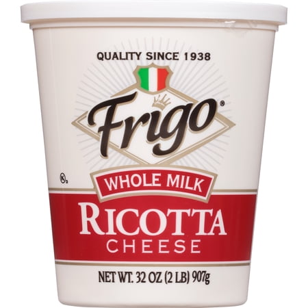 Frigo Whole Milk Ricotta Cheese, 32 oz Tub (Refrigerated)