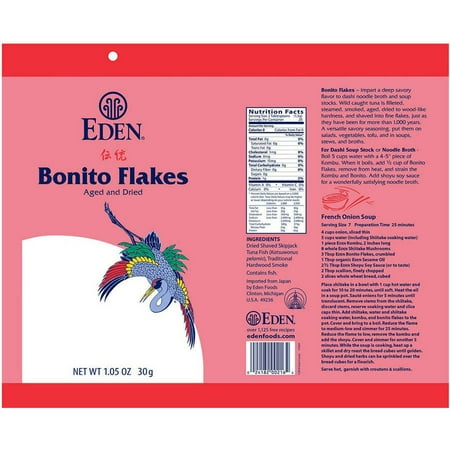 eden bonito flakes, 1.05 oz, (pack of 3)