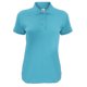 thumbnail image 1 of B&C - Polo de manga corta modelo Safran Timeless para mujer (Azul cielo), 1 of 2
