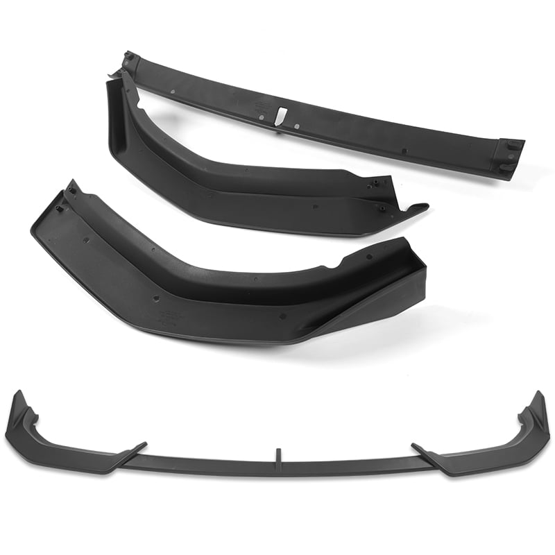 Stay Tuned Performance For 2023-2026 BMW 3-Series G20 Base Matt Black Front Bumper Lip Spoiler GT-Style