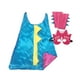 thumbnail image 1 of Disfraces de Halloween Capa de Cosplay de Dinosaurios con Guantes para Fiesta de Disfraces Azul y Roja Perfecl, 1 of 8