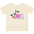 thumbnail image 3 of Inktastic I'm 1 Cute Cow and Polka Dots Boys or Girls Baby T-Shirt, 3 of 5