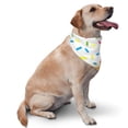 thumbnail image 2 of Easygdp White Ice Cream Pet Scarf, Dog Triangle Scarf, Printing Dog Bib, Handkerchief Scarf for Small Medium Large Dogs Cats Pets, 2 of 9