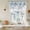 Gray, variant on Blue Eucalyptus Coastal Tie Up Curtains 45 Inches Long, Kitchen Window Curtains Over Sink, Beach Starfish Shell Nautical Small Window Curtains Shade Balloon Curtains Valances for Bedroom/Cafe 34"x45"