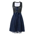 thumbnail image 4 of WILLBEST Robe Femme Robe Femme Dirndl d'Oktoberfest Robe Traditionnelle de Festival Allemand, 4 of 8