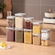 thumbnail image 1 of Xihbxyly Contenedor Transparente de Grado Alimenticio, Sellado Hermético, Conservación de Alimentos Frescos, Apilable, Organizador de Cocina, 1 X 2 L, 1 of 1