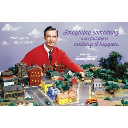 Mister Rogers - Neighborhood Wall Poster, 22.375" x 34"