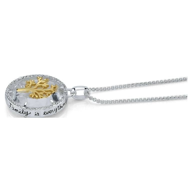 Believe by Brilliance Women's 14Kt Gold Flash Plated Cubic