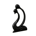 thumbnail image 5 of deevoka Ceramic Kissing Lovers Sculpture Souvenirs Romantic Statue for Bedroom Decor Black, 5 of 9