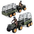 thumbnail image 5 of Miniature Driver Figure Scene Model Railway Layout Home Desktop Decor Toy motoycle, 5 of 5