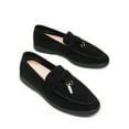 thumbnail image 6 of Women's Suede Loafers Slip-On Comfortable Business Casual Work Shoes with Arch Support, 6 of 6
