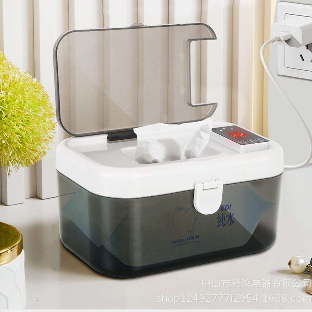 Tizuqe Baby Friendly Wet Wipe Warmer Comfortable Wet Wipes Elegant Wipe Warmer Baby Wipes Heater Quick Heating Wet Wipes