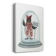 thumbnail image 3 of Christmas Penguin Snow Globe- Gallery Wrapped Canvas, 3 of 9