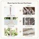 thumbnail image 5 of Colgadores de macramé para plantas, cesta colgante, cuerda de algodón, decoración Bohemia, maceta para balcón, jardín, decoración del hogar, soporte para plantas de techo oso de fresa Hogar, 5 of 5