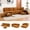 Orange, variant on Homefun Modular Sectional Sofa 6-Seat Freely Combinable Convertible Chaise with Storage Ottoman for Home Apartment Office