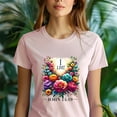thumbnail image 5 of Christian Heart Graphic T-Shirt Trust in the Lord Proverbs 3:5, Light Pink, Size S, 5 of 6