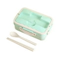 thumbnail image 2 of Vaidha Portable Lunch Box With Lid And Cup Lunch Box Lunch Box Food Storage Container With Lid Leakproof Food Preparation Container For Storage Home Office, 2 of 7