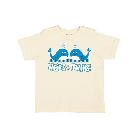 

Inktastic Twin Boys Whales Gift Toddler Boy Girl T-Shirt