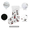 thumbnail image 4 of Ryvnso Christmas Stockings Dog Christmas 17.7" Large Stocking Decoration 1 Pack, 4 of 7