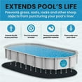 thumbnail image 2 of Liner Life 16' x 32' Oval Pool Liner Pad, Polyester Geotextile for Above Ground Pools, 2 of 7