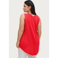 thumbnail image 2 of Ellos Plus Size Tank Tunic With Inverted Pleat, 2 of 2