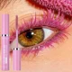 thumbnail image 2 of Máscara de pestañas 5D de colores, base de máscara multicolor azul, rosa y verde, duradera, sin manchas, crema de extensión de seda para pestañas rizadas, 2 of 5