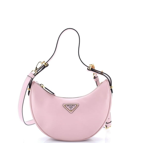 Pre-Owned Arque Half Moon Hobo Leather Mini By Rebag