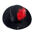 thumbnail image 1 of Sombrero Fedora Strade Fareast Limited vaquero Occidental portátil para Mujeres, 1 of 8