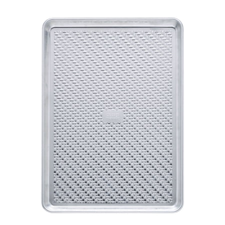 Chicago Metallic Commercial II Uncoated Textured Aluminum Small Cookie/Baking Sheet