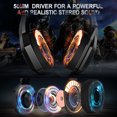 thumbnail image 3 of ONIKUMA K10 RGB Gaming Headset Audífonos con cable con micrófono Audífonos con cancelación de ruido Abanopi Negro, 3 of 7