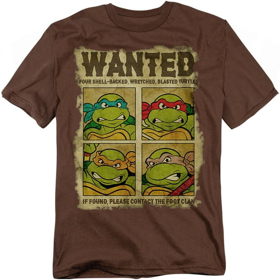 Teenage Mutant Ninja Turtles T-Shirt Shredder'S Most Wanted Unisex Graphic Tee for Men & Women